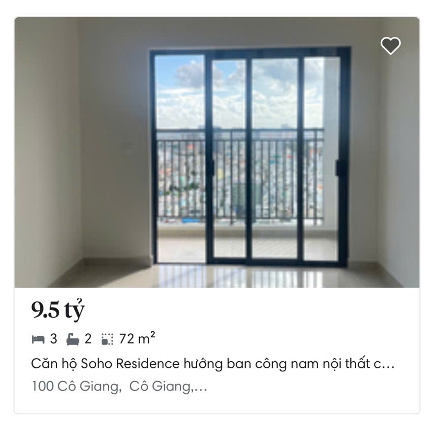 Căn Hộ Soho Residence